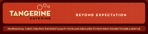 Tangerine Catering Servics Logo
